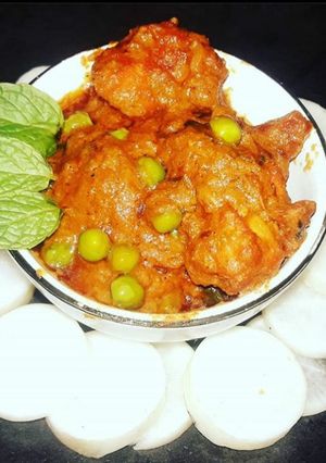 A picture of Chikken tikka masala.