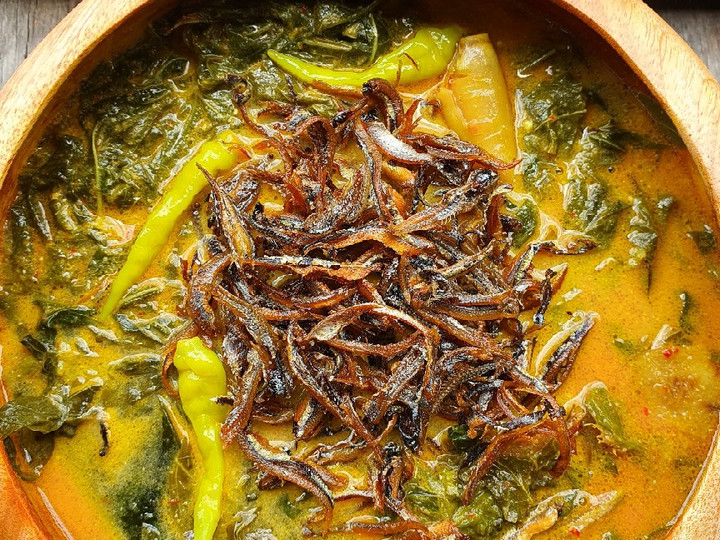 Resep Gulai Daun Singkong Teri Anti Gagal