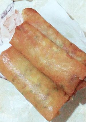 صورة لوصفة بوراك بطاطا و بيض