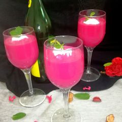 Beetroot drink(sharbat) A picture of Beetroot drink(sharbat).