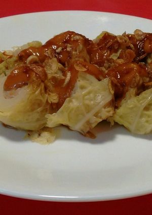 Foto resep Kol Isi Daging Saus Kacang