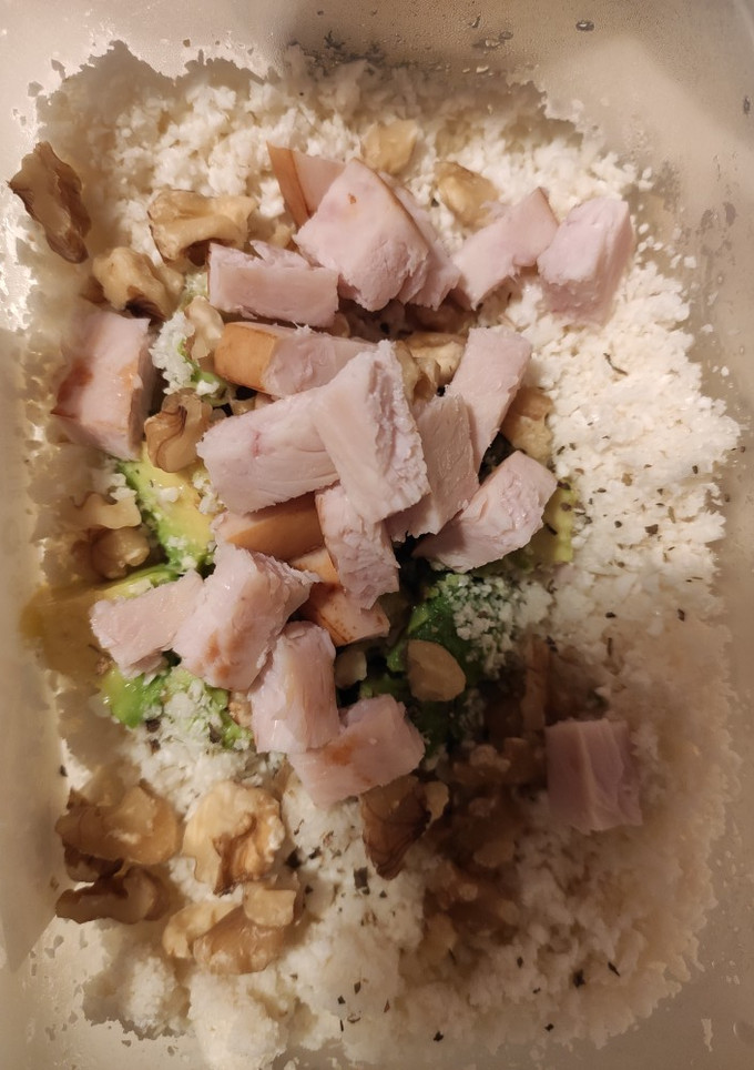 Una foto de Falso arroz de coliflor