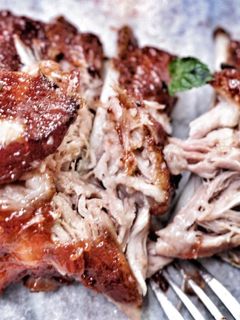 Hình của món Sườn nướng chanh mật ong.