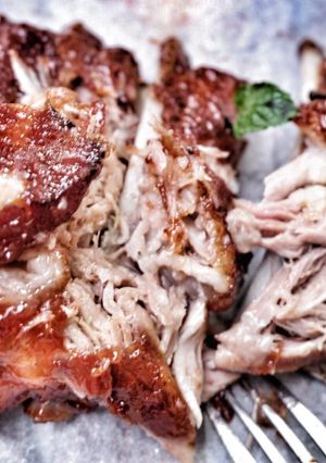 Hình của món Sườn nướng chanh mật ong.