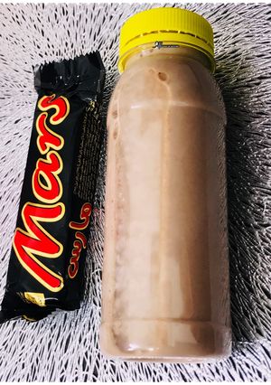 A picture of Chocolate milk shake.
