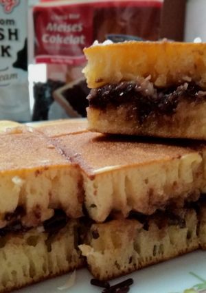 Foto resep Martabak Manis Teflon, Bersarang sempurna 🥳