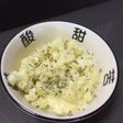 Coliflor rápida con queso al microondas