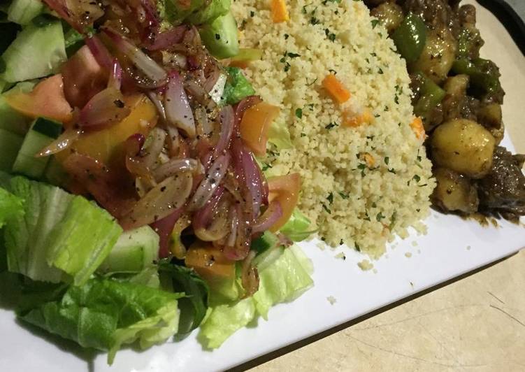 Stir fry couscous