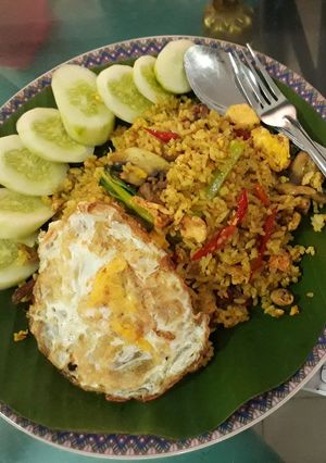 Foto resep Nasi Goreng Kari😚