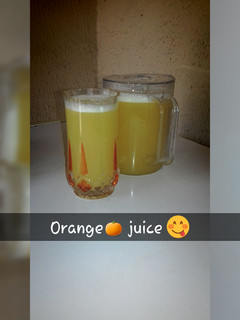 A picture of Orange juice.