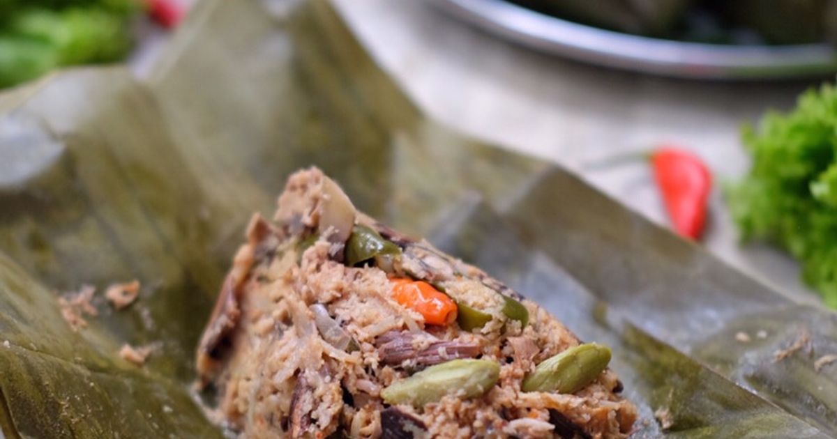 Resep botok jantung pisang kelapa rumahan enak dan mudah - Cookpad