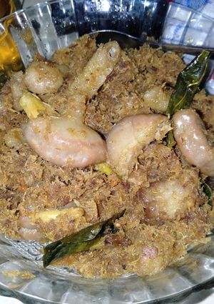 Foto resep Serundeng daging usus