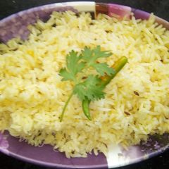 A picture of Jeera rice.