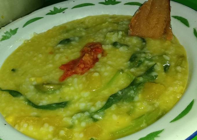 Resep Bubur Manado Nasi Sisa Oleh Dapur Emmak Cookpad