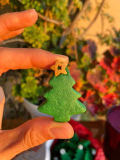 Una foto de Galletitas de té matcha🎄