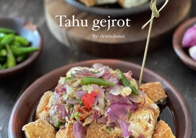 Resep Tahu Gejrot Oleh Dewix Donce Cookpad