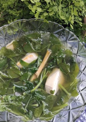 Foto resep Bening Bayam Tahu