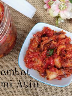 Foto resep 119. Sambal Cumi Asin