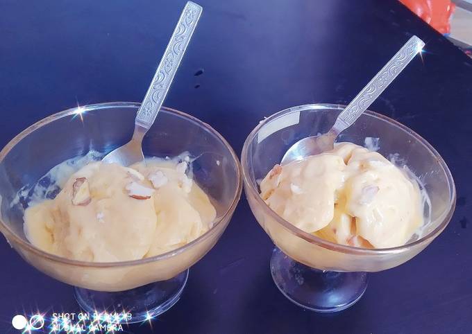 How to Make Favorite Mango ice cream
