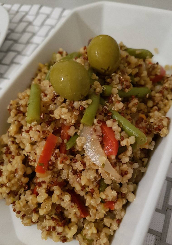 Una foto de Quinoa con Vegetales