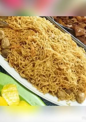 Foto resep Mie goreng bakso