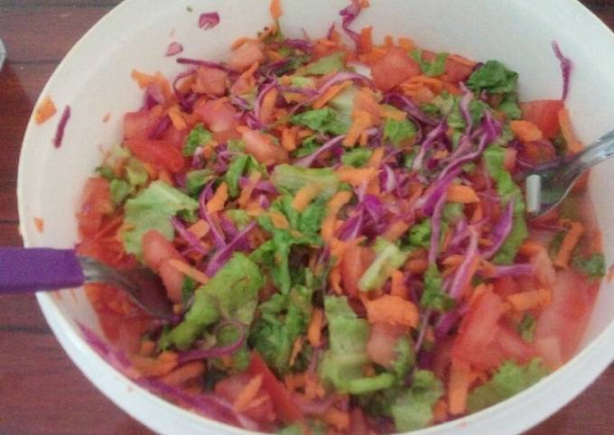 Ensalada De Repollo Morado Y Zanahoria Receta De Marisol Lombardo- Cookpad