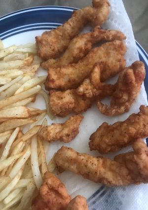 Una foto de Pollo frito