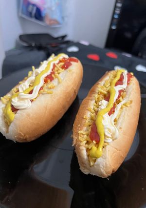 Una foto de Perro Caliente Venezolano