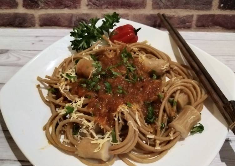Resep Spaghetti Sosis yang Harus Dicoba