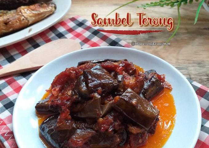 Ini dia! Resep membuat 17.107 Sambel Terong ungu  menggugah selera