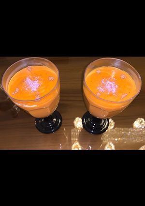 عکسی از دستور پودینگ کدو حلوایی خوشمزه 😋