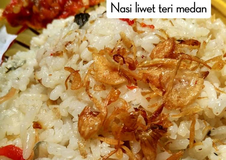 Nasi Liwet Teri Rice Cooker