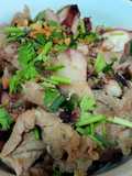 Bò tơ xào bạch tuộc