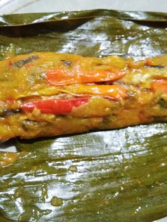 Cara Simple Membuat Resep  Pepes Tongkol mangga muda yang Menggugah Selera, Menggugah Selera