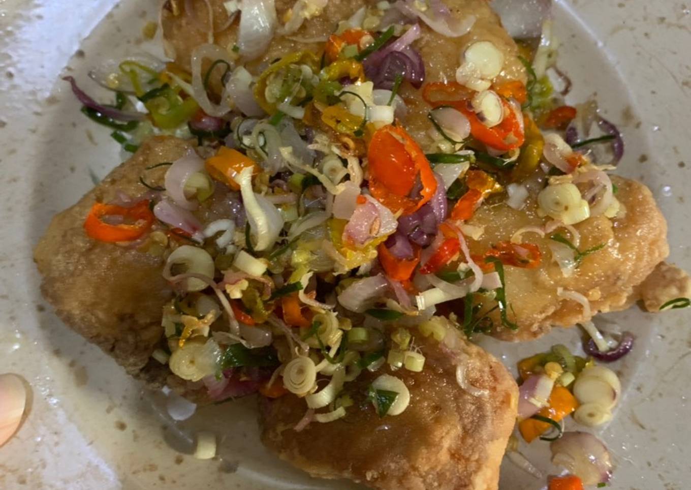 Matah Sambal goreng tenggiri