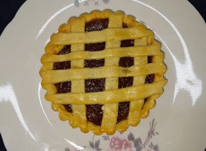 Una foto de Pastafrola de Mandioca