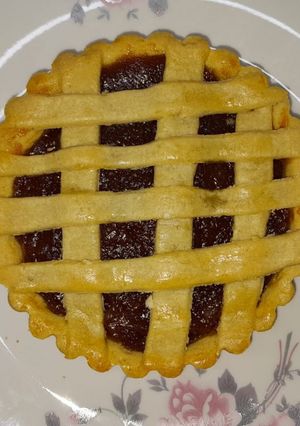Una foto de Pastafrola de Mandioca