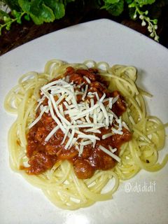 Foto resep Spaghetti Bolognese