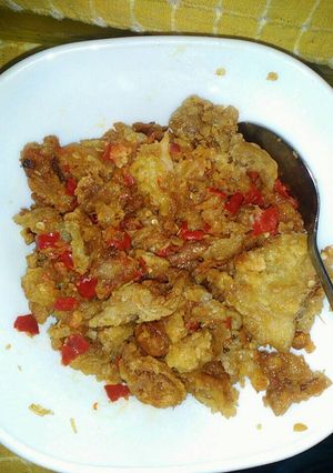 Foto resep Jamur Crispy Penyet