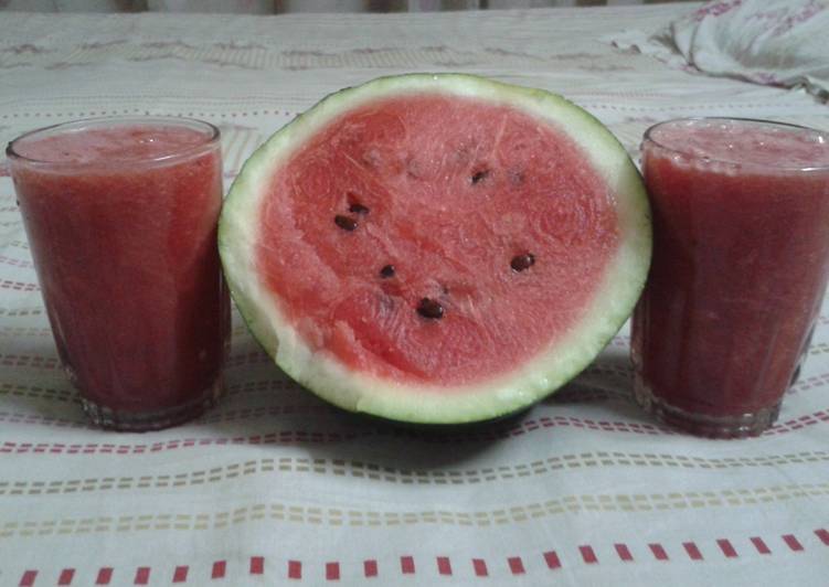 Water melons smoothie