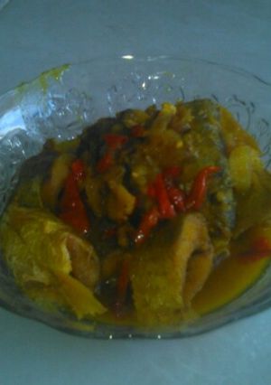 Foto resep Ikan Belanak masak Acar Kuning