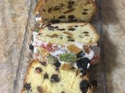 Una foto de budín ingles