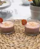 Shots de yogurt y frutos rojos