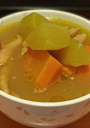 Foto resep Sup Lobak Hijau&Wortel