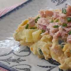 Una foto de Ensaladilla con mahonesa de calabacín