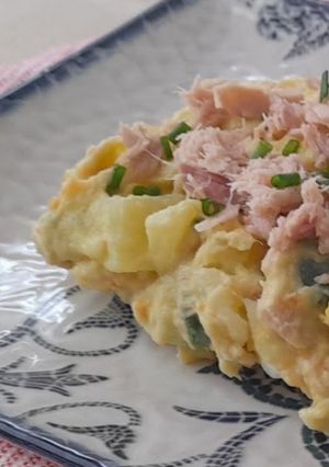 Una foto de Ensaladilla con mahonesa de calabacín