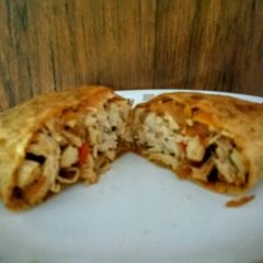 A picture of Loaded Chicken Burritos.