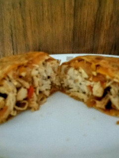 A picture of Loaded Chicken Burritos.