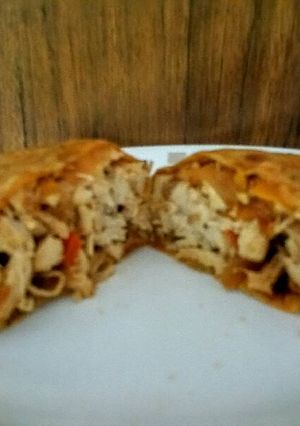 A picture of Loaded Chicken Burritos.
