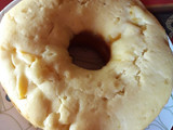 Budín de durazno